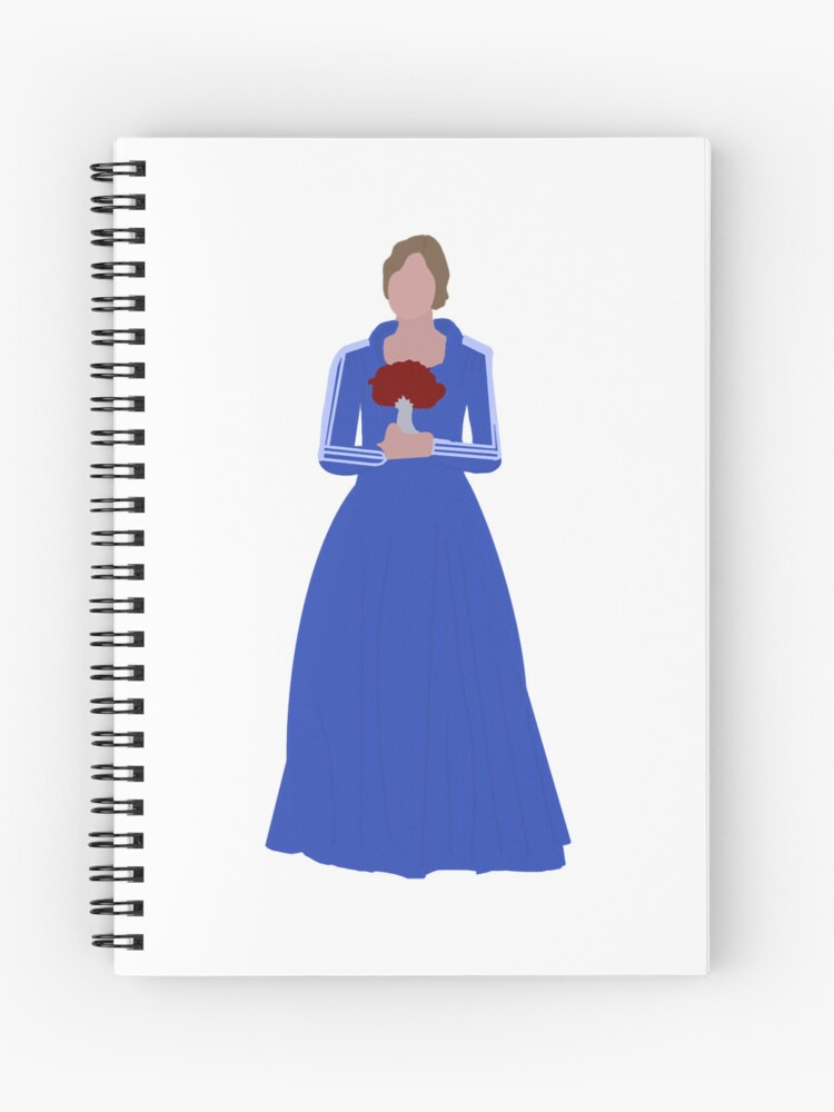 Sue Sylvester Wedding Dress Glee Spiral Notebook