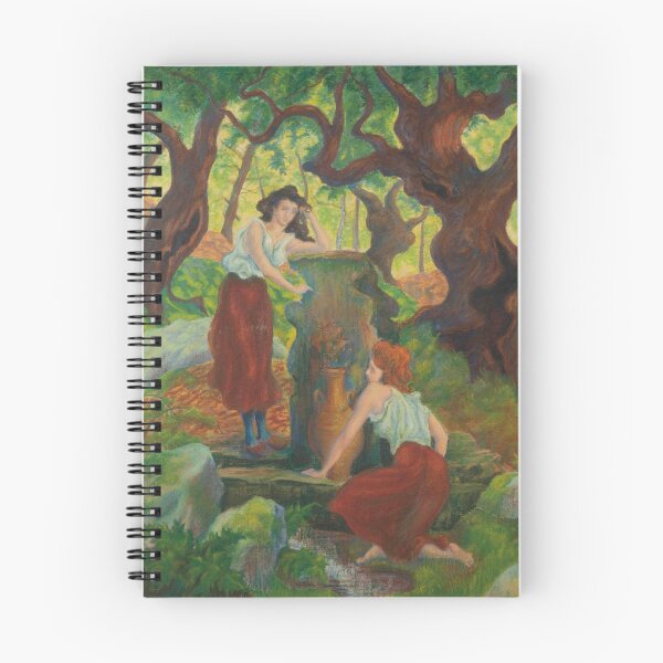 Item preview, Two women at the fountain by Paul Ranson designed and sold by RickE.
