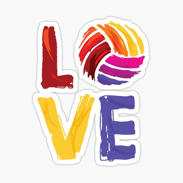 Item preview, I Love Volleyball   designed and sold by kudostees.