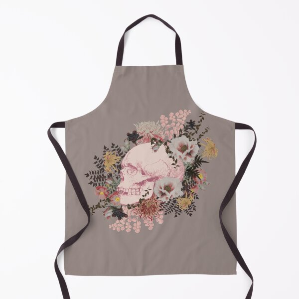 Item preview, Beautiful Vintage Human Skull Illustration, Pink Tones designed and sold by TrulyEpoque.