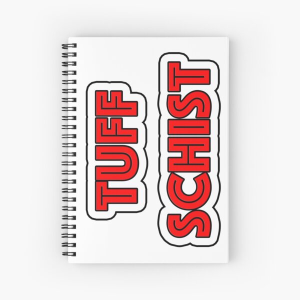 Tuff Schist in Geology Spiral Notebook