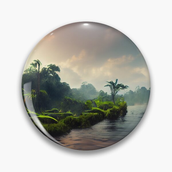 Item preview, Tropical Jungle Island  designed and sold by TheFoxyWolfShop.