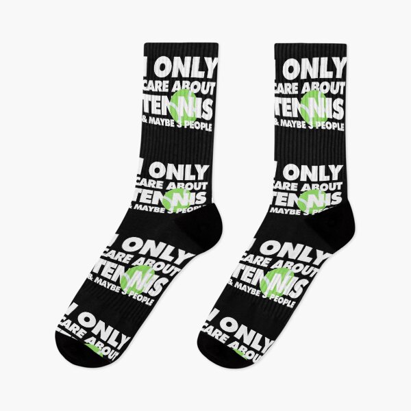 Item preview, I Only Care About Tennis and Maybe 3 People Funny Tennis Player designed and sold by elhefe.