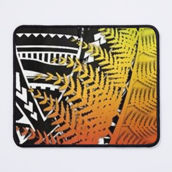 Item preview, fern with a black and white pattern designed and sold by sweetartnc.