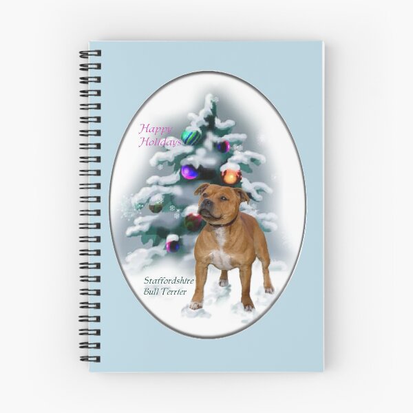Item preview, Staffordshire Bull Terrier Christmas Gifts designed and sold by springdaleshops.