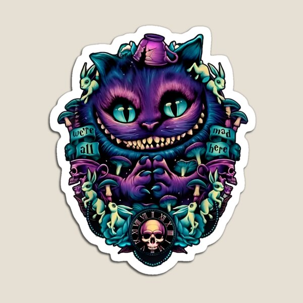 Item preview, " Grinsekatze Alice im Wunderland " designed and sold by SimonEggert.