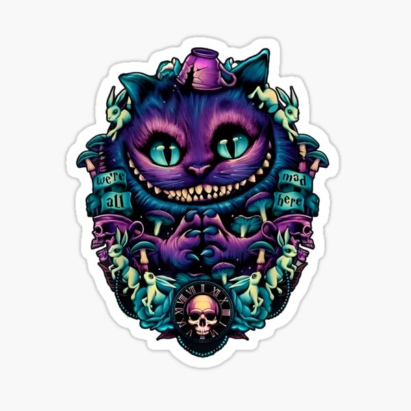 Item preview, " Cheshire Cat  Alice In Wonderland " designed and sold by SimonEggert.