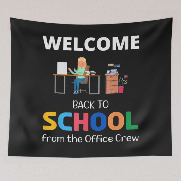 Item preview, Welcome Back to School from the Office Crew designed and sold by chanyang333.