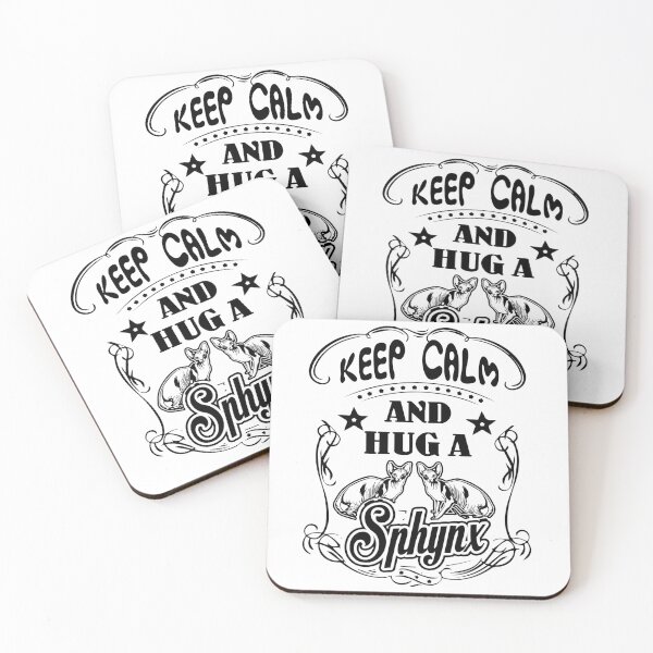 Item preview, Keep Calm and Hug a Sphynx Cat designed and sold by UnknownArtistt.