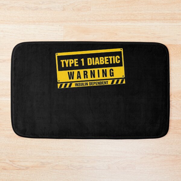 Item preview, Type 1 Diabetes Awareness Gift Warning Insulin Dependent designed and sold by heckforddewey.