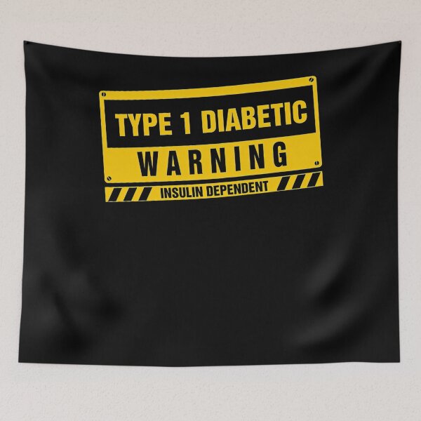 Item preview, Type 1 Diabetes Awareness Gift Warning Insulin Dependent designed and sold by heckforddewey.