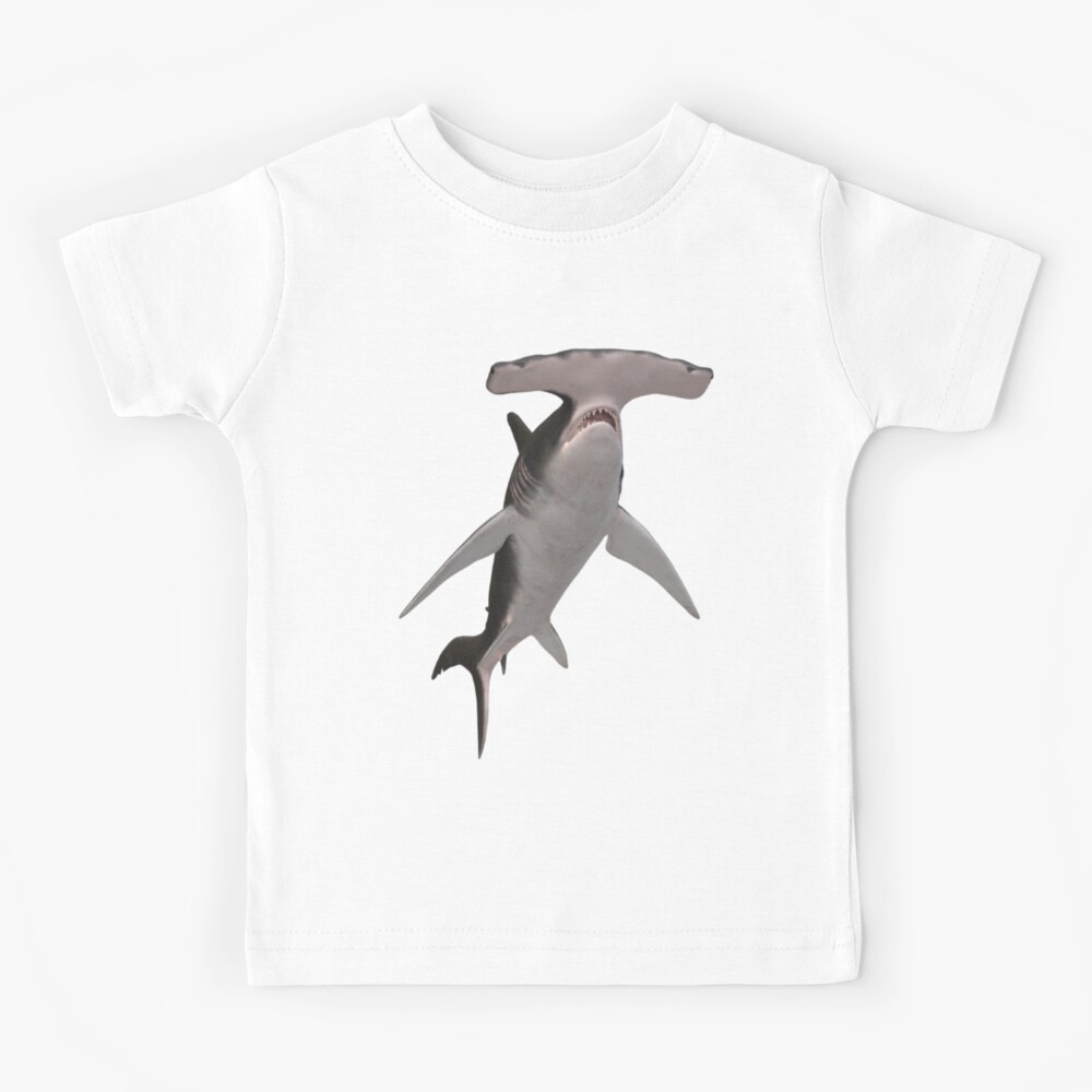 Vegan Deep Sea Kids Hammerhead Shark T-shirt