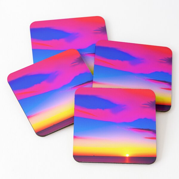Item preview, STUNNING OCEAN SUNSET PURPLE HUED designed and sold by sailorsam1805.