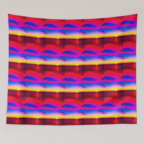 Item preview, STUNNING OCEAN SUNSET PURPLE HUED designed and sold by sailorsam1805.