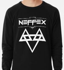 NEFFEX 2 Logo White Lightweight Sweatshirt
