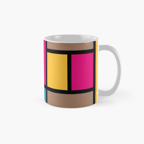 Item preview, Mondrian style modern cool colors 1 designed and sold by aapshop.
