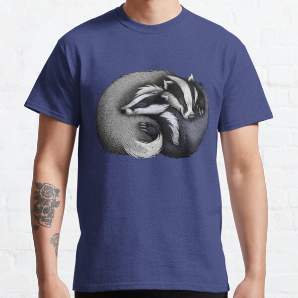 Couple de blaireaux T-shirt classique