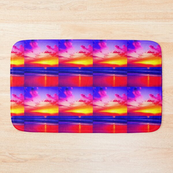Item preview, EYECATCHING OCEAN SUNSET PURPLE HUED designed and sold by sailorsam1805.