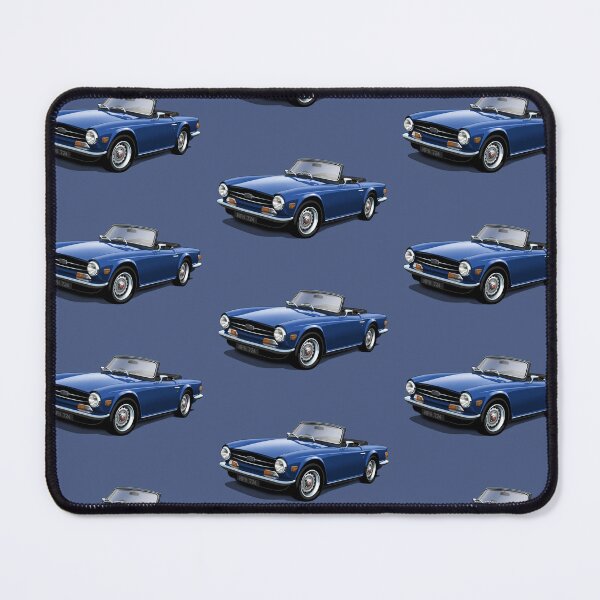 Item preview, Triumph TR6 in dark blue designed and sold by candc-retro.