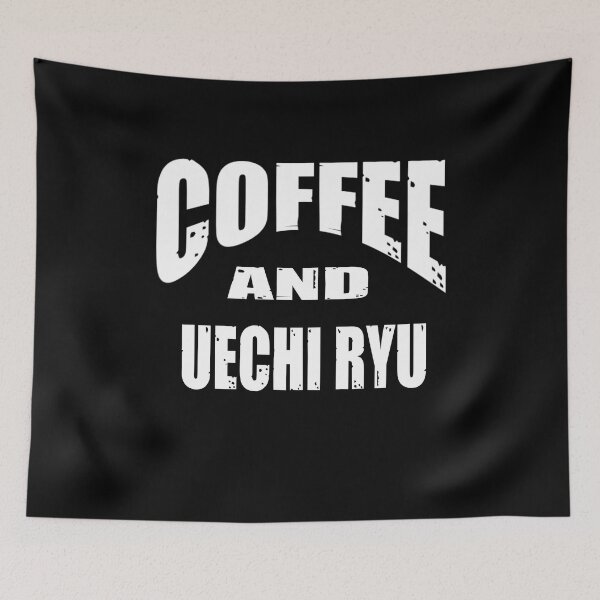 Item preview, Coffee and Uechi Ryu. Funny Karate Instructor Design - Japanese Martial Art Design For A Karate Lover designed and sold by TheKarateStore.