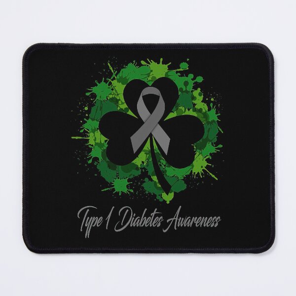 Item preview, Type 1 Diabetes Awareness Happy Patricks Day Gifts Support Type 1 Diabetes Warrior Gifts designed and sold by heckforddewey.