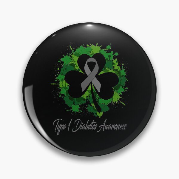 Item preview, Type 1 Diabetes Awareness Happy Patricks Day Gifts Support Type 1 Diabetes Warrior Gifts designed and sold by heckforddewey.