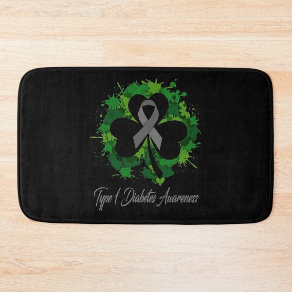 Item preview, Type 1 Diabetes Awareness Happy Patricks Day Gifts Support Type 1 Diabetes Warrior Gifts designed and sold by heckforddewey.