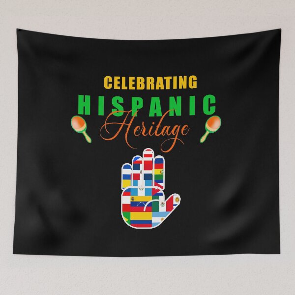 Item preview, Celebrating Hispanic heritage v2 designed and sold by mwebba2005.