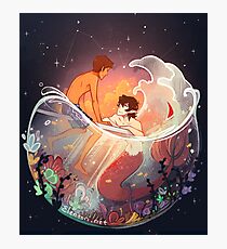 Flowers and Stars Photographic Print