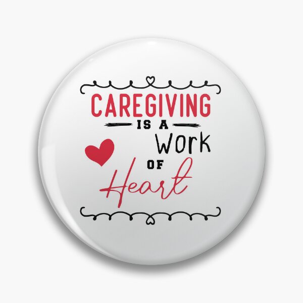 Item preview,  caregiving is a work of heart designed and sold by shoppingforyou ⭐⭐⭐⭐⭐.