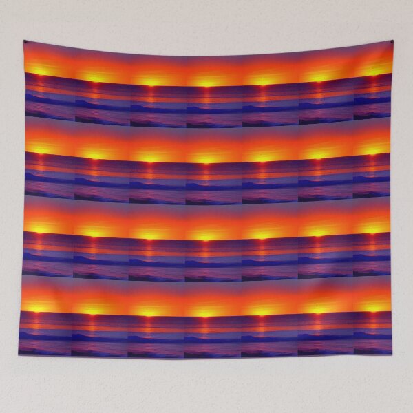 Item preview, BEAUTIFUL OCEAN SUNSET PURPLE HUED designed and sold by sailorsam1805.