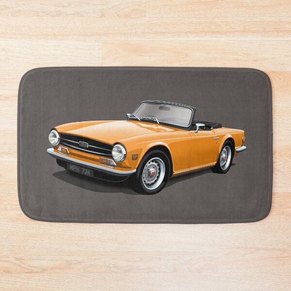 Item preview, Triumph TR6 in orange designed and sold by candc-retro.