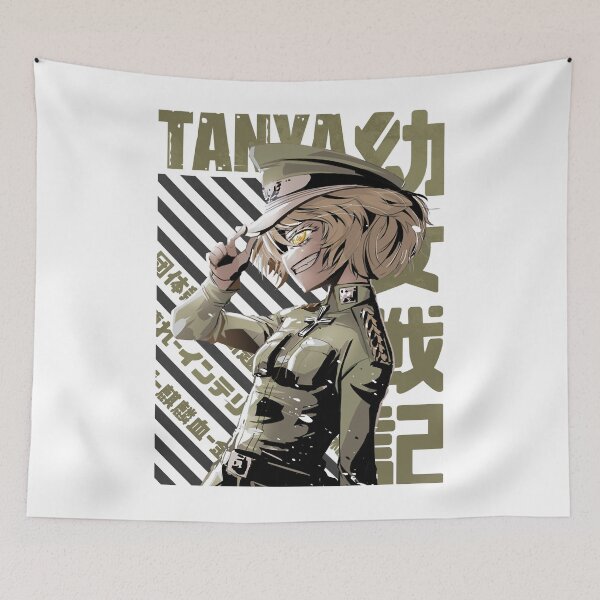 Item preview, Vintage Club Youjo Senki Cute Gun Tanya Degurechaff Little Facts Girls Boys designed and sold by MollySpielvogel.