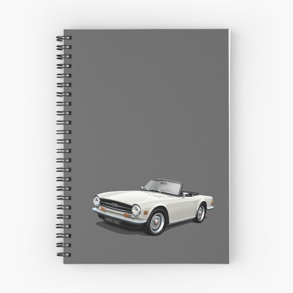 Item preview, Triumph TR6 in white designed and sold by candc-retro.