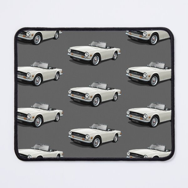 Item preview, Triumph TR6 in white designed and sold by candc-retro.