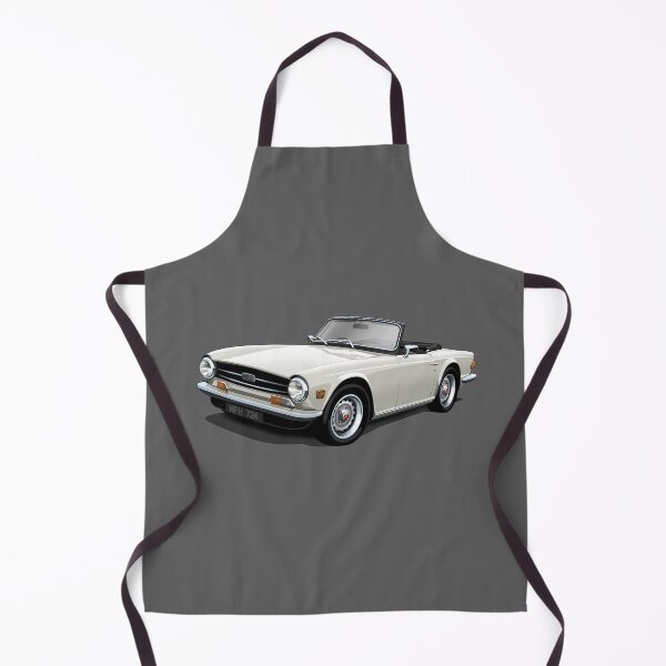 Item preview, Triumph TR6 in white designed and sold by candc-retro.