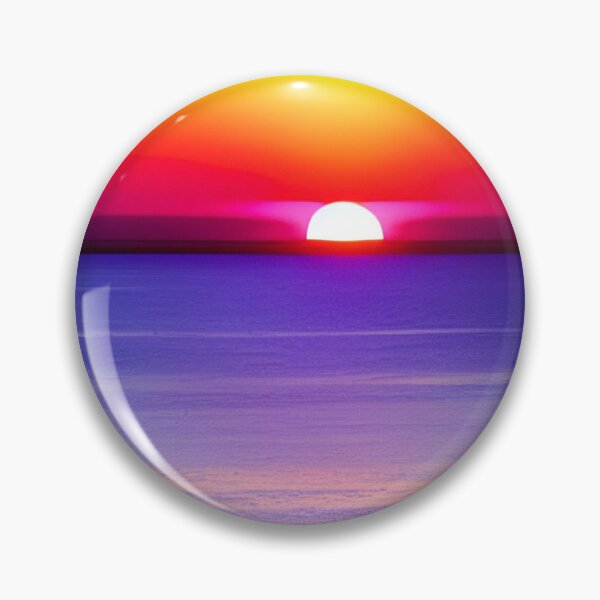 Item preview, CENTREPIECE OCEAN SUNSET PURPLE HUED designed and sold by sailorsam1805.