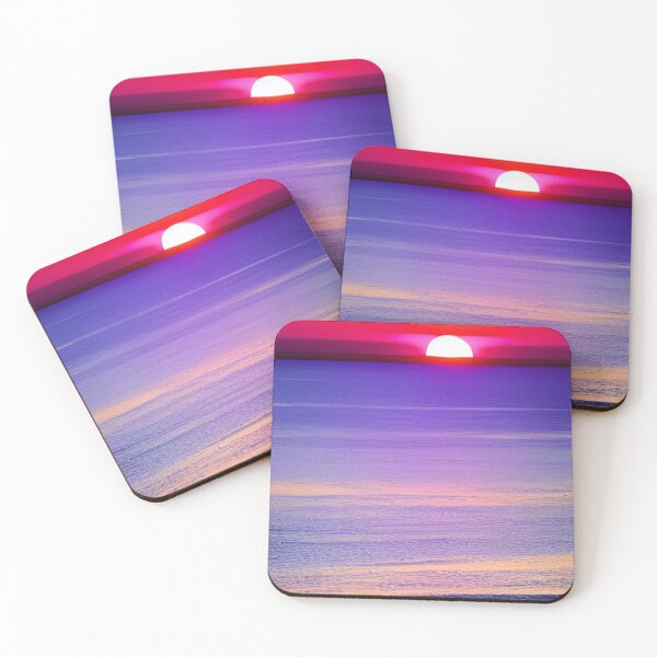Item preview, CENTREPIECE OCEAN SUNSET PURPLE HUED designed and sold by sailorsam1805.