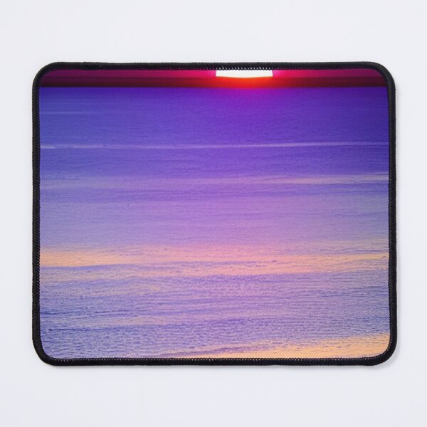 Item preview, CENTREPIECE OCEAN SUNSET PURPLE HUED designed and sold by sailorsam1805.