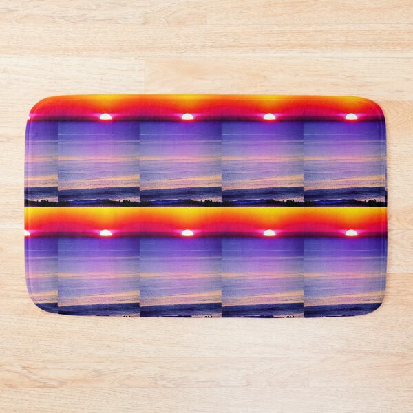 Item preview, CENTREPIECE OCEAN SUNSET PURPLE HUED designed and sold by sailorsam1805.