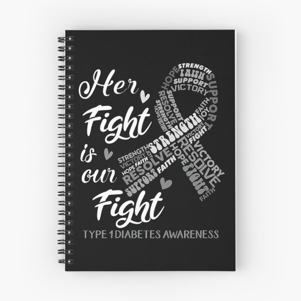 Item preview, Type 1 Diabetes Awareness Her Fight is our Fight designed and sold by heckforddewey.