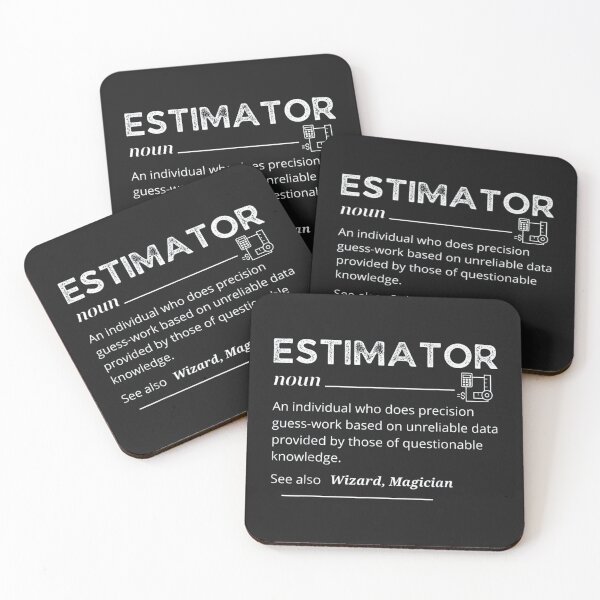 Item preview, Estimator Definition designed and sold by manmoo.