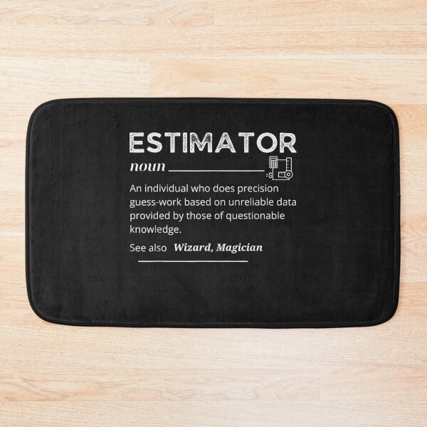 Item preview, Estimator Definition designed and sold by manmoo.