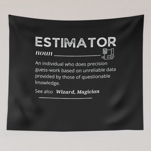 Item preview, Estimator Definition designed and sold by manmoo.
