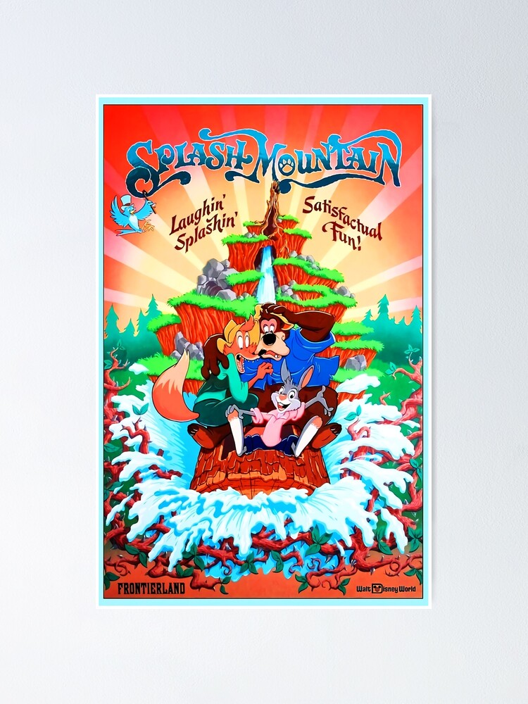 "Cartoons Splash Mountain Characters" Poster for Sale by AmrMakrf
