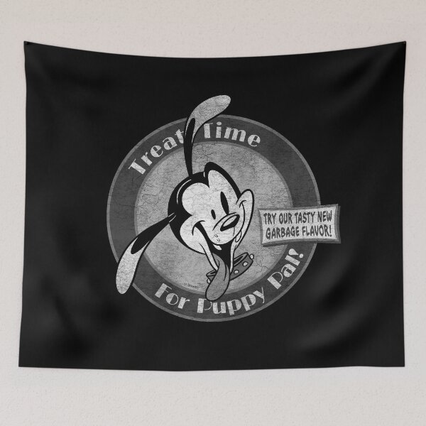 Item preview, Puppy Treats Advertisement Distressed Retro 30s Cartoon Rubberhose Style designed and sold by skullislandprod.