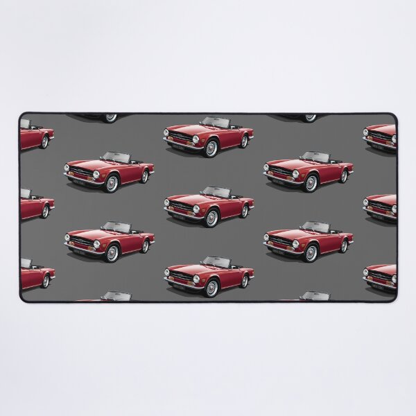 Item preview, Triumph TR6 in maroon designed and sold by candc-retro.