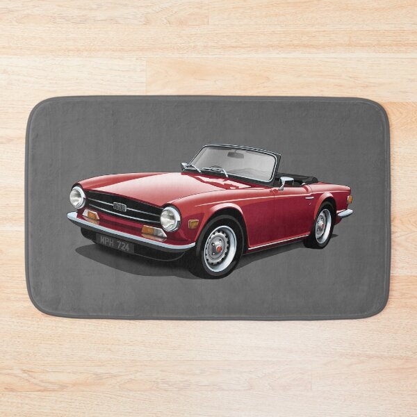 Item preview, Triumph TR6 in maroon designed and sold by candc-retro.