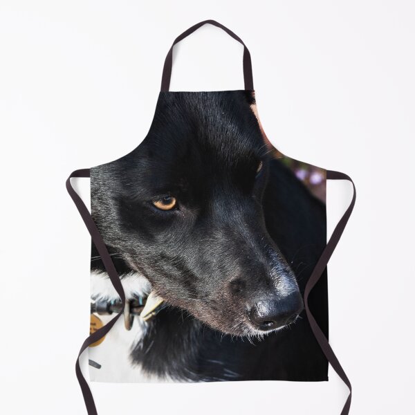 Item preview, black and white dog designed and sold by Francespoppy.