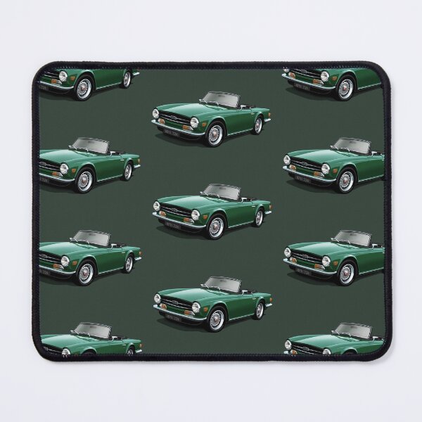Item preview, Triumph TR6 in dark green designed and sold by candc-retro.